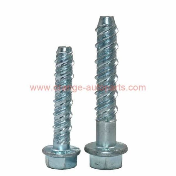 Factory Customized M6 M8 M10 M12 Galvanized Hex Flange Head Self Tapping Concrete Screw Bolt