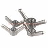 China Supplier M6 M8 M10 M12 M14 M16 M20 M24 Din 80701 Stainless Steel 304 Long Wings Butterfly Wing Nuts