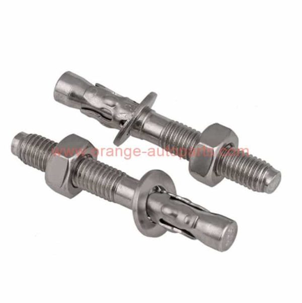 Wholesale Price M6 M8 M10 M12 M16 Stainless Steel 304 Screw Type Expansion Anchor Bolts Concrete Wedge Anchor