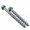 China Supplier M6 M8 M10 M12 Zinc Plated Concrete Bolt Hex Flange Head Screw