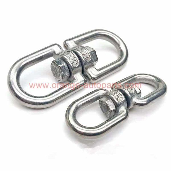 Wholesale Price M6 M8 M10 Stainless Steel 304 Double Ended Swivel Eye Hook