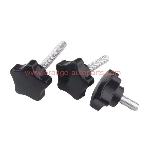 Factory Customized M6 M8 M10 Star Torx Shaped Clamping Screw Knob Plastic Head Thumb Screw