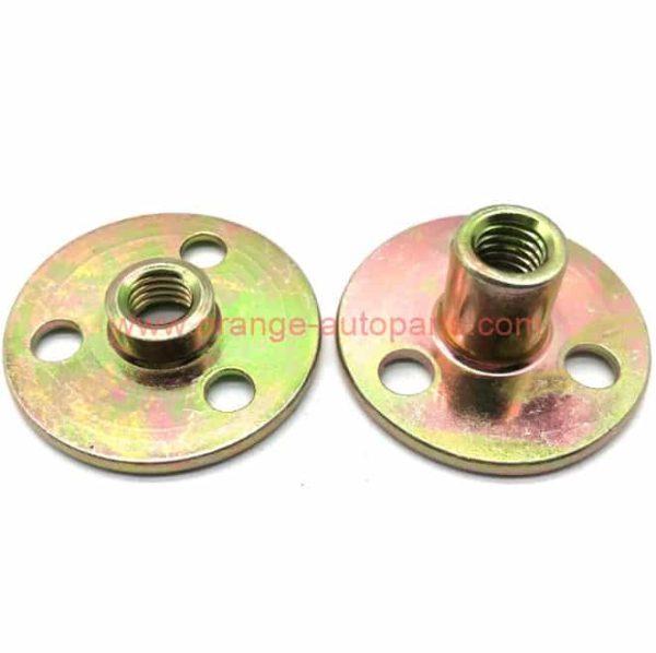 Factory Customized M6 M8 M10 Steel Round Base T Nut Brad Hole Tee Nut