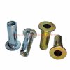 China Manufacturer M6 M8 M10 Zinc Plated Nutsert Rivnut Large Flange Slotted Body Cross Bulb Split Rivet Nut