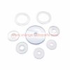 China Supplier M6 M8 Nylon Clear Washers Plastic Thin Clear Silicone Rubber Washers