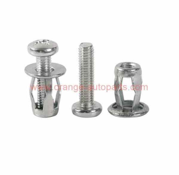 China Supplier M6 M8 Plastic Threaded Inserts Nuts Blind Fasteners Jack Nut Threaded Inserts