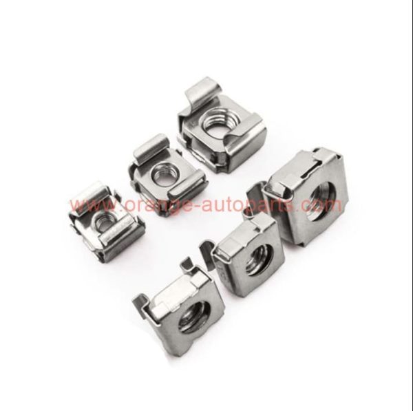 China Supplier M6 M8 Stainless Steel Square Cage Castle Nut