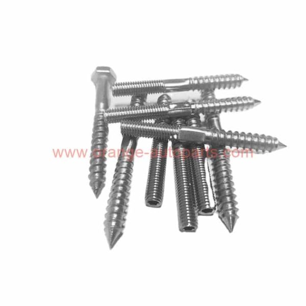 China Manufacturer M6 M8 Torx Head Wood To Metal Dowel Screw Furniture Assembly Wood Screw Double Ended Screw