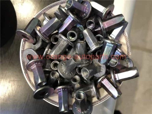 China Manufacturer M6 M8 Zinc Nickel Alloy Auto Rivnut Riveting Nut