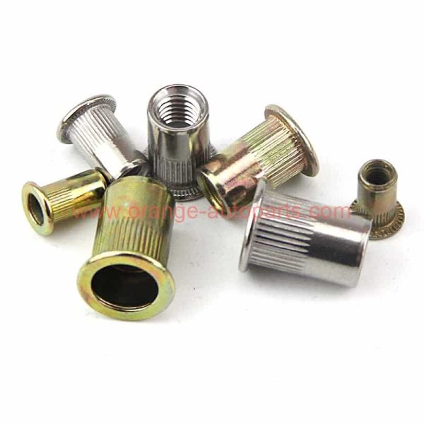 China Manufacturer M6 Stainless Steel Knurled Rivet Nut 304