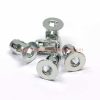 China Manufacturer M6 Zinc Plated Steel Blind Jack Nut Threaded Insert Nuts Nut Inserts Jacknut