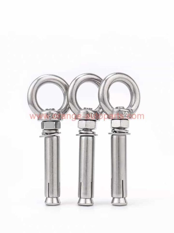 Wholesale Price M6-m20 Stainless Steel 304 Expansion Sleeve Anchor Bolt With Din 582 Lifting Eye Nuts