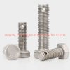 China Manufacturer M6-m24 Stainless Steel 304 Hexagon Bolts With Cotter Pin Hole