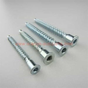 China Manufacturer M7 Hex Or Pozi Drive Countersunk Head Furniture Confirmat Screws