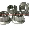 Factory Price M7 M8 Tc4 Titanium 12 Point Flange Nut