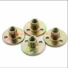 China Supplier M8 M10 Factory Direct Sale Iron Plate Nut Furniture Nut Three Hole Nut