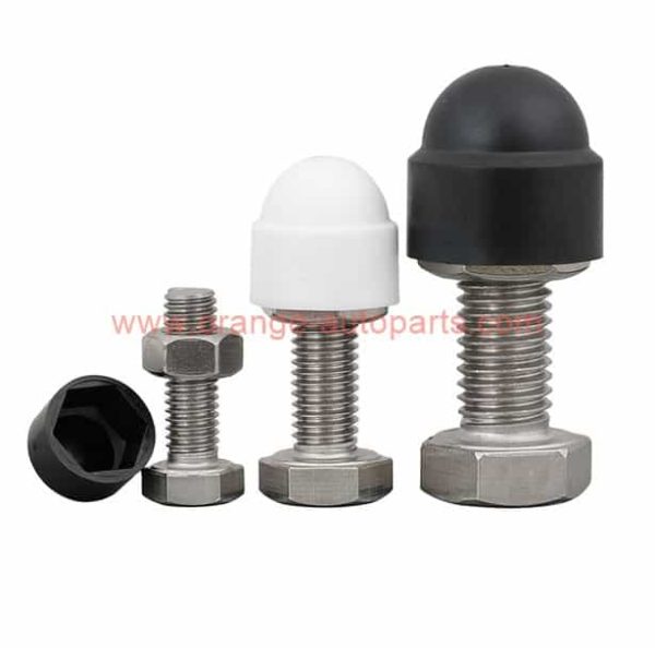 China Manufacturer M8 M10 M12 Good Quality Nylon Plastic Hex Hexagon Screw Bolt Nut Cap Cover