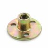 China Manufacturer M8 M10 Steel Furniture Lock Nut Locknut Three Holes Flange Disc Base Nuts