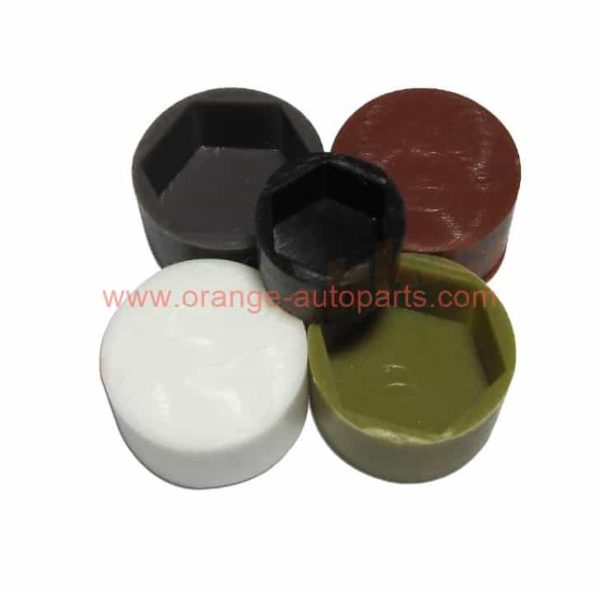 China Supplier M8 Plastic White Nut Cover