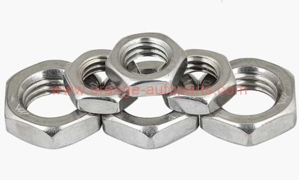 China Supplier M8-m52 Din 936 Stainless Steel 304 Low Profile Jam Nut Thin Hex Nut