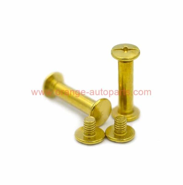 Factory Customized Male And Female Book Screw Chicago Screw Butt Account Post Binding Screw