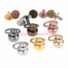 Factory Customized Metal Bags Rivet Nail Buckle Swivel Screw Studs Button Handbag Chain Handle Connector Hardware Leather Craft Accessories