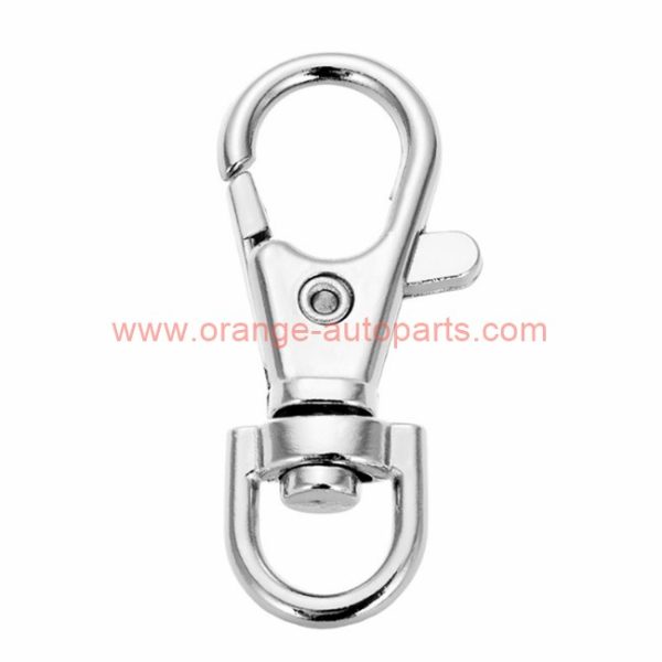 Factory Customized Metal Carabiner Clip Swivel Trigger Dog Buckle Key Rings Keychain Hooks Retaining Ring Diy Craft Lobster Clasp