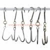 China Manufacturer Metal Single And Double Meat Hanging Hooks