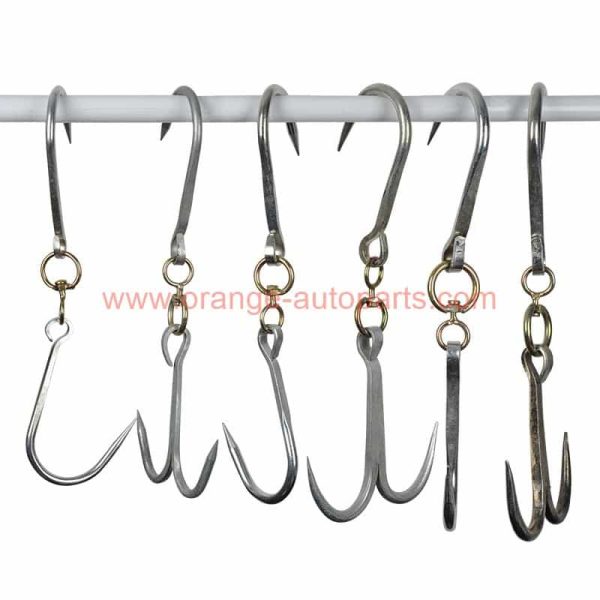 China Manufacturer Metal Single And Double Meat Hanging Hooks