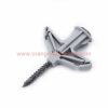 Factory Customized Nylon Winged Butterfly Toggle Anchor Plastic Hollow Wall Plug Expansion Anchors