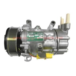 China Manufacturer Pv6 9646273880 Sd 1439 Sanden 6v12 AC Compressor For Peugeot 206 307 Citroen Xsara Picasso Fiat