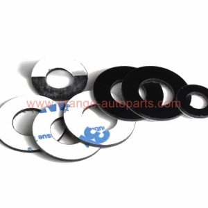 China Manufacturer Pvc Black Transparent Washer Single-side Adhesive Plastic Gasket Sheet Insulate Polyamide Washer