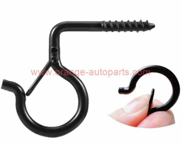 China Manufacturer Q Hanger Hooks Outdoor Screw Hooks With Safety Buckle