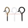 Wholesale Price Q Hanger Hooks Wall Mount Screw Ceiling Hook Christmas Lights Hanger Screw Hooks