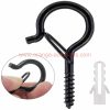 Wholesale Price Q Hanger Hooks Wall Mount Screw Ceiling Hook Christmas Lights Hanger Screw Hooks