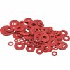 Factory Customized Red Steel Paper Fiber Flat Washer Kit Insulation Washer