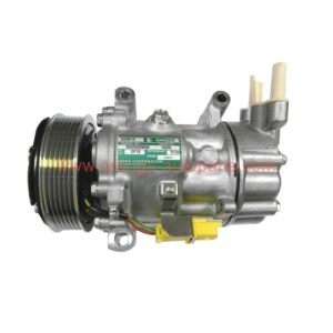 China Manufacturer Sanden 1450 1908 9671456680 9655191580 9684480480 Sd6v12 Compressor For Citroen Fiat Peugeot 206