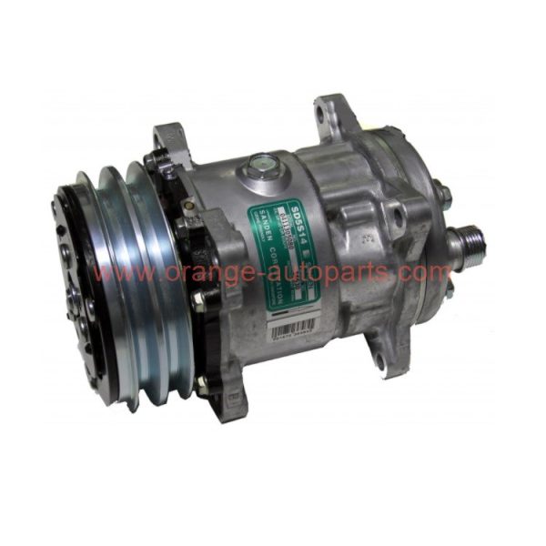 China Manufacturer Sanden 6670 6680 Sd508 Sd5h14 72239750 TrACtor AC Compressor