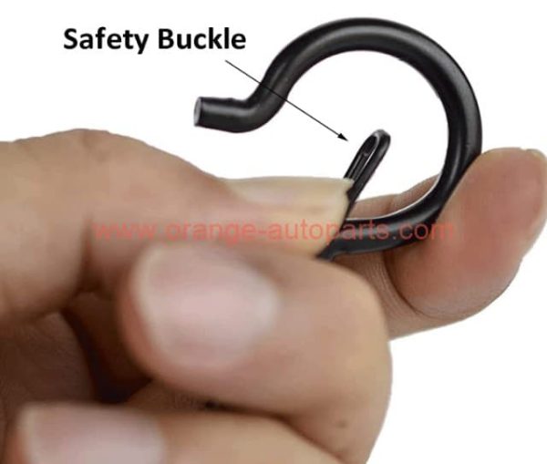 China Manufacturer Screw Hooks For Outdoor String Lights Screw Ceiling Hooks With Safety Buckle