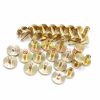 Factory Customized Solid Brass Binding Chicago Screws Nail Stud Rivets For Photo Album Leather Craft Studs Belt Wallet Fasteners