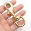 Wholesale Price Solid Brass Swivel Trigger Snap Hook Belt Buckle For Large Dog 25mm 32mm 38mm