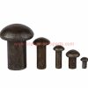 China Supplier Solid Steel Dome Mushroom Head Solid Rivet