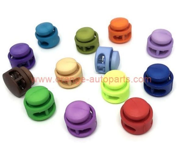 Factory Customized Spring Elastic Adjusting Buckle Plastic Cord Lock Stopper For Clothes