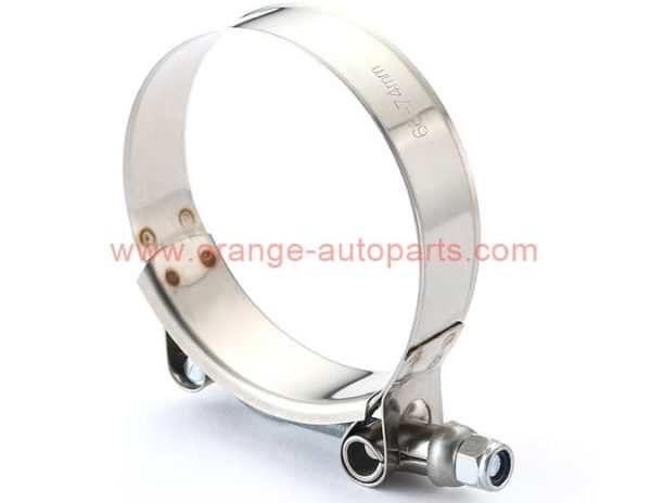 Factory Price Stainless Steel 304 Heavy Duty T Bolt Hose Clamp