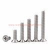 Wholesale Price Stainless Steel 304 Phillips Cross Recessed Countersunk Flat Head Machine Screws M3 M4 M5