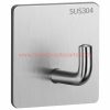 Wholesale Price Stainless Steel 304 Self Adhesive Wall Hook Holders For Hanging Towel Coat Clothes