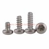 China Supplier Stainless Steel 304 Torx Pan Head Self Tapping Screw With Flat End M2.9 M3 M3.5 M4