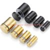 China Supplier Stainless Steel Advertising Nail Decorative Screw Acrylic Dumb Black Brushed Gold Glass Screw Mirror Screw