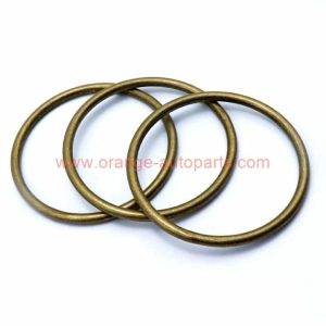 China Manufacturer Stainless Steel Alloy Steel Solid O Rings Handbag Fasteners Accessories Plain Large Metal Ring