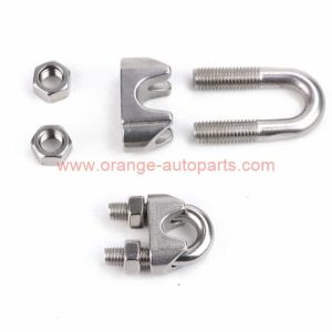 Factory Customized Stainless Steel Cable Clamps Din741 Us Type Wire Rope Clip/grip